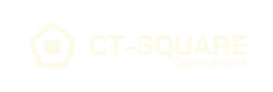 CT-SQUARE Logo Large clair fond transparent et baseline